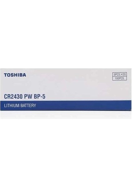 Cr 2430 Lıthıum Pil (5'li Kartela)