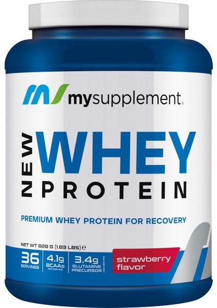 Protein Tozu Whey Protein Çilek 828 gr