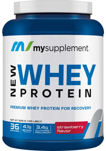 Mysupplement Protein Tozu Whey Protein Çilek 828 gr