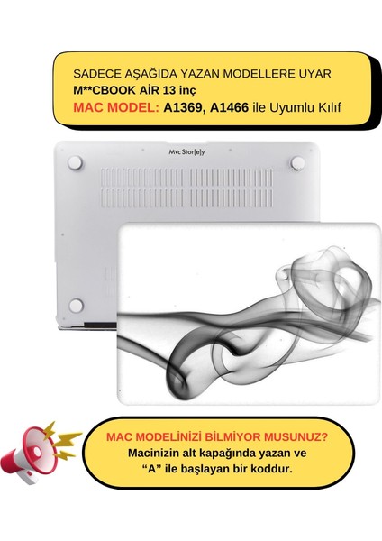 Macbook Air Kılıf 13 inç Paint01NL (Eski USB'li Model 2010-2017) A1369 A1466 ile Uyumlu