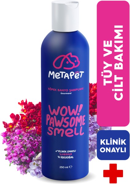 Organik Köpek Şampuanı, Doğal Koku Giderici Gourmand, Yavru Ve Hassas Ciltlere Uygun - 250 ML