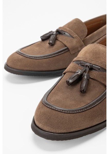 Erkek Tarçın Süet Deri Casual Ayakkabı 537 3380 Erk Ayk SK23/24 modelleri