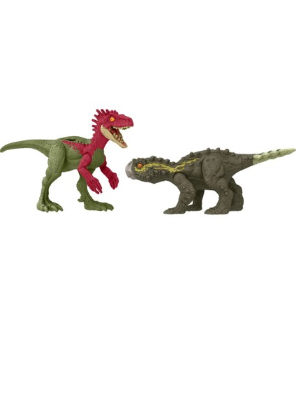 Jurassic World Epic Evolution Danger Pack Tehlikeli Dinazor Eoraptor Vs. Stegouros