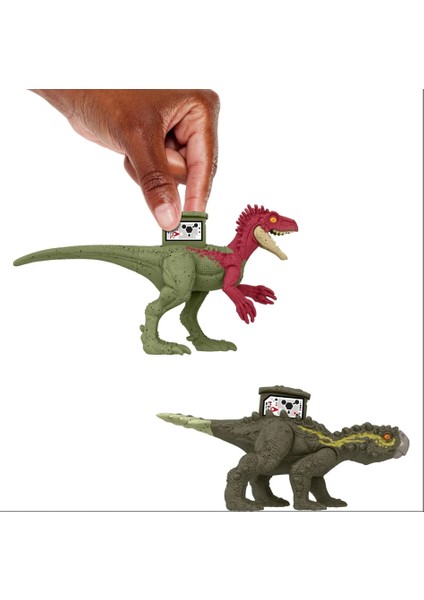 Jurassic World Epic Evolution Danger Pack Tehlikeli Dinazor Eoraptor Vs. Stegouros