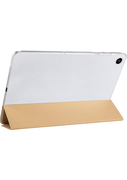 Galaxy Tab A9 Plus Smart Cover Katlanabilir Standlı Tablet Akıllı Kapak Gold modelleri