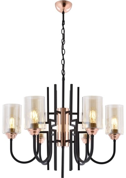 Altılı Rose Gold Avize A-463-6RG