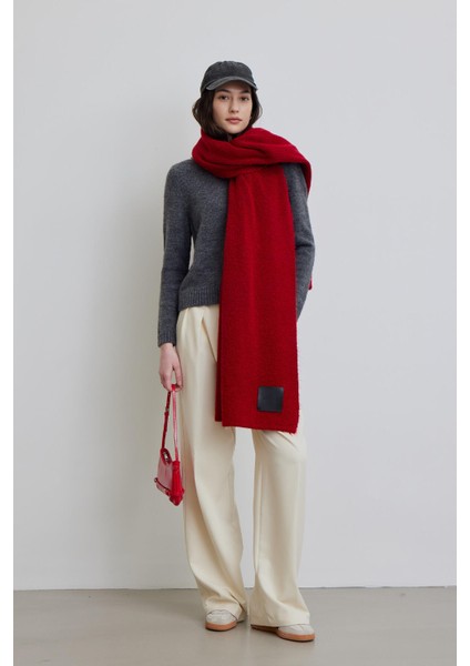 Bisiklet Yaka Fit Triko Kazak Antrasit