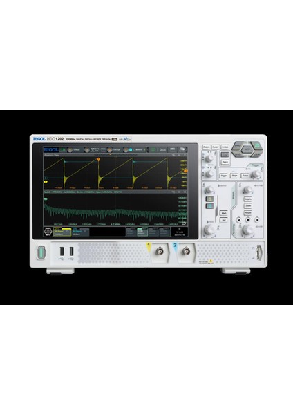 DHO1202, 200MHZ, 2 Kanallı, 12 Bit Dijital Osiloskop