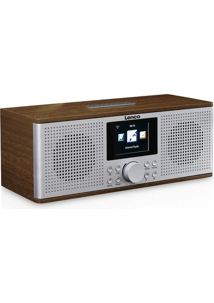 DIR-170 Internet Radyo Dab+ Bluetooth Kumanda Akıllı Radyo Ahşap