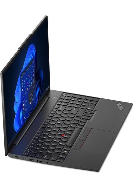 Thinkpad E16 Gen 1 R7-7730U 16GB Ram 512 GB SSD 16" Wuxga Full Hd Fdos Notebook (3 Yıl Yerinde Onarım) Orjinal Lenovo Çanta ve Mouse HEDİYE