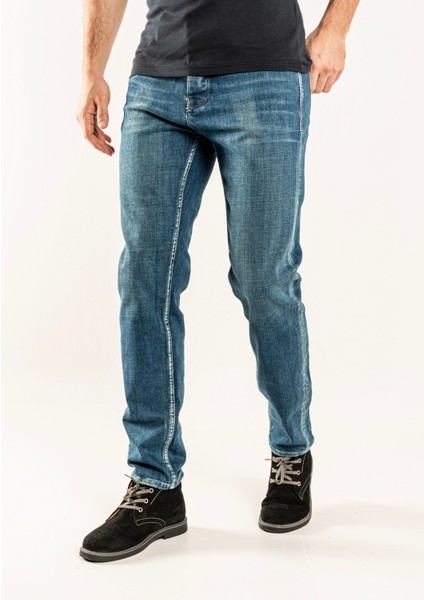 333 Slim Fit Mavi Yıkamalı Rahat Denim Erkek Jeans modelleri
