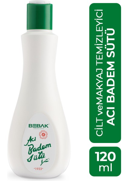 Acı Badem Sütü 120 ml Şişe