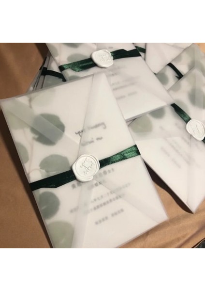 Şerit Rastgele Renk Stili Ustom Yarı Saydam Sülfürik Asit Kağıt Zarflar, Dıy Kartpostal Kart Depolama, Düğün Davetiyeleri, Hediye Paketleme Için Kullanılır (Yurt Dışından) indirimleri