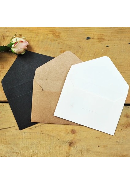Kahverengi Zarf Stili Et Beyaz Kahverengi Siyah Craft Kağıt Zarflar Kart Scrapbooking Hediye Için Vintage Avrupa Tarzı Zarf (Yurt Dışından) fiyatları