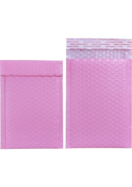PEMBE-17.5X23CM Stili Xoly Bubble Mailer Yastıklı Zarf Kendinden Mühürlü G Torba Kabarcık Zarf Kurye Paketleme Zarfı (Yurt Dışından)