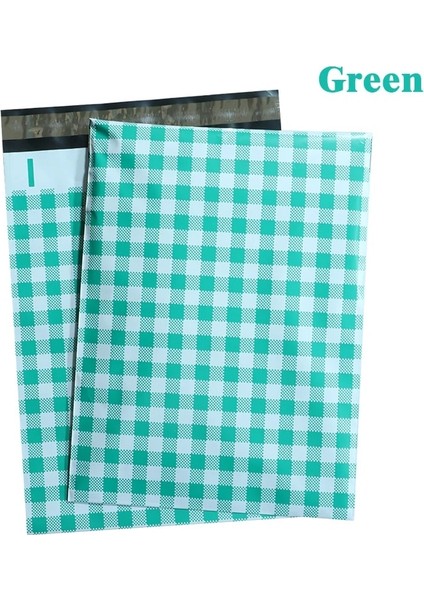 Yeşil Kafes Stili Oly Posta Postaları, 10" x 13" Zarflar Plastik Özel Posta G Çantalar, Kendinden Yapışkanlı Şeritli Poli Posta Zarfı (Yurt Dışından)