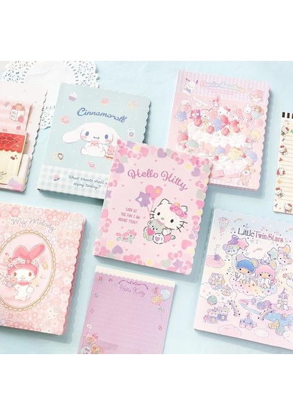 C Stili Adet Sevimli Karikatür Zarf Yazı Kağıdı Seti Doğum Günü Tebrik Kartı Scrapbooking Dekoratif Etiket Kırtasiye Mektupları Hediye (Yurt Dışından)