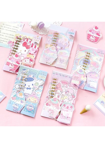 C Stili Adet Sevimli Karikatür Zarf Yazı Kağıdı Seti Doğum Günü Tebrik Kartı Scrapbooking Dekoratif Etiket Kırtasiye Mektupları Hediye (Yurt Dışından)