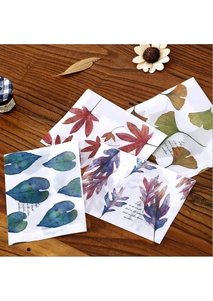 Mor Yaprak Stili Lot 16*11CM Sülfürik Asit Kağıt Zarf, Tebrik Kartları Kapağı Için Desen Şeffaf Pencere Zarfı Bırakır (Yurt Dışından) fiyatları