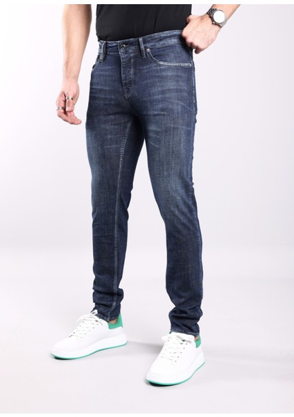 333 Slim Fit Mavi Rahat Denim Erkek Jeans modelleri