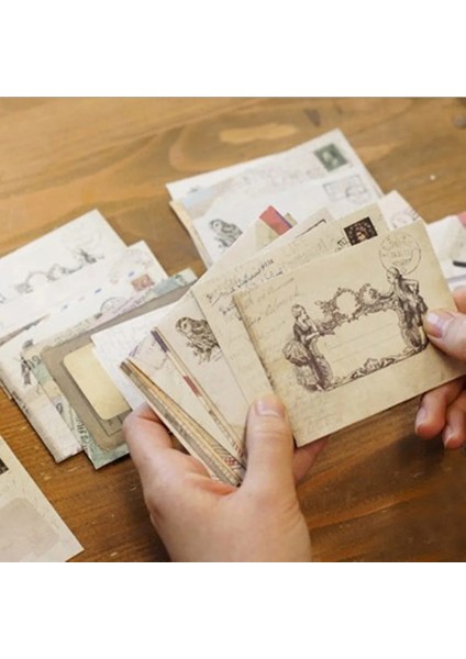 12 Adet Tarzı Lot Vintage Mini Kağıt Zarf Scrapbooking Zarflar Küçük Zarflar Kawaii Kırtasiye Hediye (Yurt Dışından)