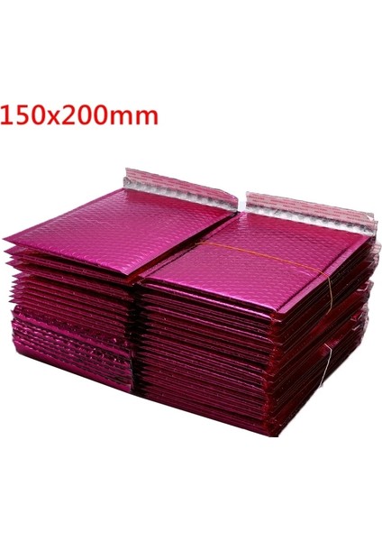 150X200MM Gül Kırmızı Stili Pcslot Altın Kaplama Kağıt Kabarcık Zarflar Posta Postaları Yastıklı G Zarf Kabarcık Posta Çantası Farklı Özellikler (Yurt Dışından)