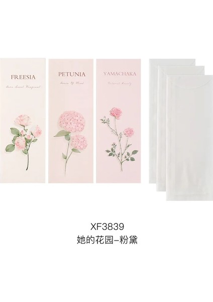 D Stili Zarflar Mektup Kağıt Çiçek Serisi Öğrenci Çocuk El Sanatları Greating Kart Hediye Kırtasiye Okul Ofis Malzemeleri Doğum Günü Hediyesi (Yurt Dışından)