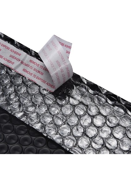 25X30CM Tarzı Kabarcık Film Zarf Çanta Siyah Yastıklı Hediye Paketleme Çantası Sıkışma Önleyici Zarf Kurye Çantası Kabarcık Sarma Paketleme Çantası (Yurt Dışından) indirimleri