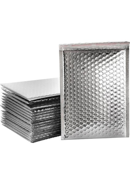 Gümüş 15X13CM Stili Parti Köpük Zarf Kendinden Mühürlü Posta Postaları Yastıklı G Kabarcıklı Posta Çantalı Zarflar G Paketler Siyah Altın Gümüş (Yurt Dışından) modelleri