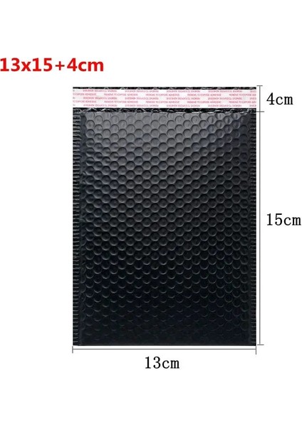 13X15CM-100PCS Tarzı Lot Siyah Köpük Zarf Çanta Kendinden Mühürlü Posta Postaları Yastıklı G Kabarcık Posta Çantası ile Zarf G Hediye Paketi Çanta (Yurt Dışından)