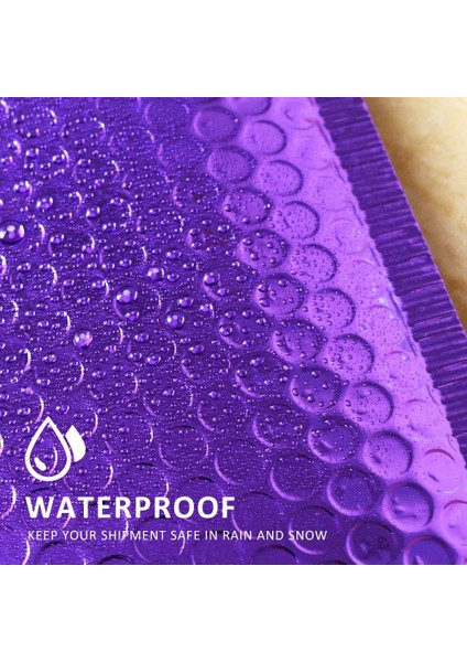 290X230MM-10 Adet Stil Speedy Mailerurple Poli Kabarcık Postaları Alüminyum Folyo Çantalar Yastıklı Zarflar Kendinden Mühürlü Kabarcık Zarf G Mailer (Yurt Dışından) indirimleri