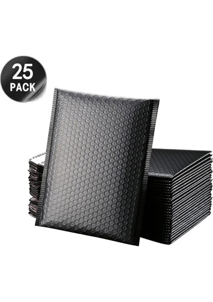 Sarı Stil Siyah Poly Bubble Mailer Bubble Mailers Hediye Paketleme Için Yastıklı Zarflar Astarlı Poly Mailer Kendinden Mühürlü Çanta (Yurt Dışından)