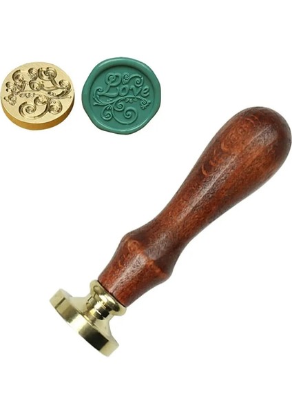 Seni Özledim Tarzı Vintage Ahşap Saplı Sızdırmazlık Balmumu Damga Dıy Davetiye Mum Mühür Damga Doğum Günü Düğün Için El Yapımı Sanat Zanaat Zarf Sızdırmazlık (Yurt Dışından) fırsatları