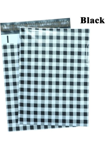 Mavi Kafes Stili '' cm Baskılı Poly Mailler Kendinden Mühürlü Ambalaj Zarfları Kurye Saklama Poşetleri Elbise Postaları Ambalaj Poşetleri (Yurt Dışından) modelleri