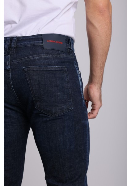 1099 Slim Fit Lacivert Rahat Denim Erkek Jeans indirimleri