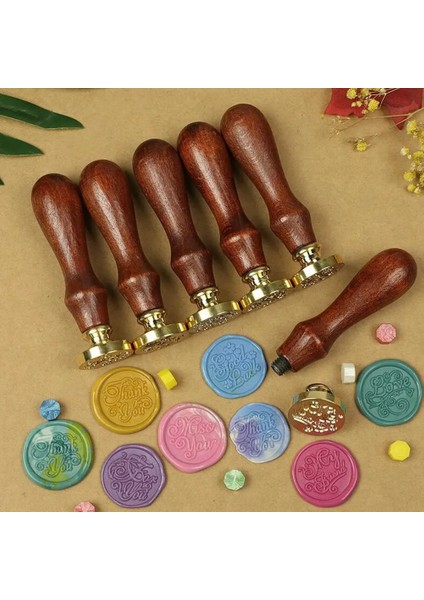 Aşk Tarzı Vintage Ahşap Saplı Sızdırmazlık Balmumu Damga Dıy Davetiye Mum Mühür Damga Doğum Günü Düğün Için El Yapımı Sanat Zanaat Zarf Sızdırmazlık (Yurt Dışından) fiyatları