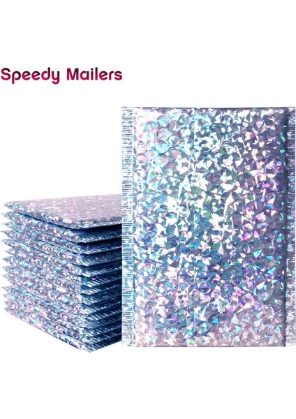 150X200MM-10 Adet Stil Goldrose Goldlazer Gümüşkoyu Kırmızımorrose Red Alüminyum Folyo Bubble Mailer Cdeyelash Ambalaj G Yastıklı Zarflar (Yurt Dışından) fırsatları
