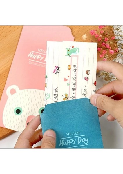 Moda Insanlar Tarzı Ack Kawaii Vintage Çiçek ve Hayvan Serisi Kağıt Zarf Kırmızı Zarf Öğrencilerin Komik Hediye Çantası Ofis Okul Kaynağı (Yurt Dışından) indirimleri