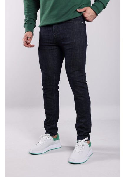 0020 Süper Slim Fit Lacivert Rahat Denim Erkek Jeans modelleri