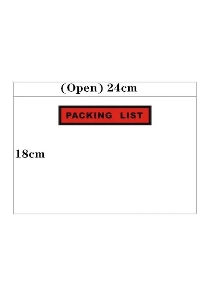 Kumral Tarzı Çok Plastik Torbalar Şeffaf Sırt Çantası Fatura Çantası Tek Fatura Kağıt Boyutu Ambalaj Etiketleri Kurye Çantası Posta Zarfları (Yurt Dışından)