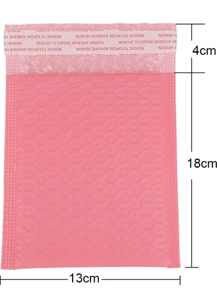 13X18CM-50PCS Tarzı Parti Pembe Köpük Zarf Çanta Kendinden Mühürlü Posta Postaları Yastıklı G Kabarcık Posta Çantalı Zarflar G Hediye Paketleri Çanta (Yurt Dışından)