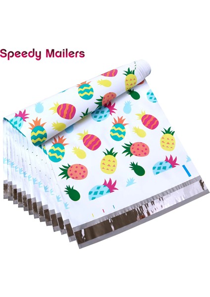 Açık Yeşil Tarzı Speedy Mailers 24 Tasarım Ack Renkli Poly Mailer Yaratıcı Baskı Poly Mailer Kendinden Mühürlü Plastik Ambalaj Zarf Torbaları (Yurt Dışından) indirimleri