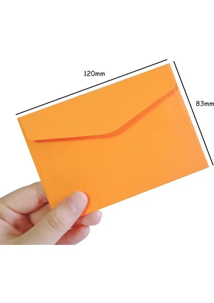 J Tarzı Lot * 80MM Dıy Çok Işlevli Kağıt Zarf Şeker Renkli Davetiye Tebrik Kartları Hediye Kapağı Cüzdan Pencere Zarfı (Yurt Dışından) fırsatları