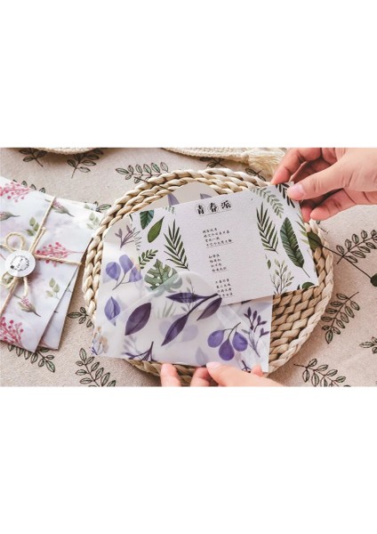 Karışık Stil Çok Yaratıcı Dört Mevsim Sülfürik Asit Kağıt Zarf Rastgele Ofis Okul Malzemeleri Dört Selsction (Yurt Dışından) modelleri