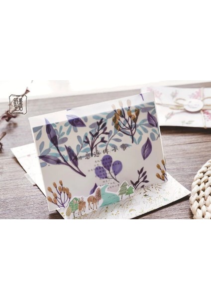 Karışık Stil Çok Yaratıcı Dört Mevsim Sülfürik Asit Kağıt Zarf Rastgele Ofis Okul Malzemeleri Dört Selsction (Yurt Dışından) indirimleri