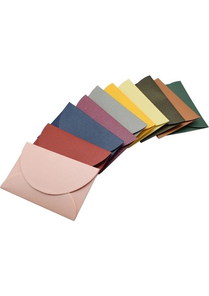 Renk Stilini Karıştır Mini Küçük Zarf Küçük Retro Renkli Kağıt Zarflar 9*6 cm Mektup Düğün Davetiyesi Tebrik Kartları Tutucu Hediye (Yurt Dışından) fırsatları