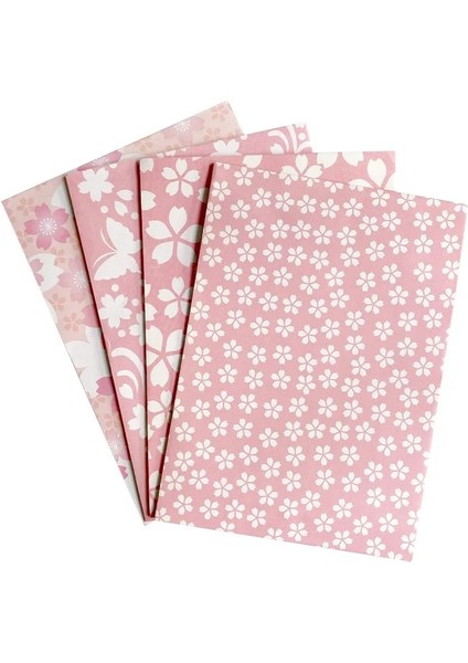 C Stili Er Paketi Pembe Kiraz Çiçeği Zarf Kağıdı Sevimli Çiçek Çiçek El Yapımı Katlama Dıy Mektup Yazmak 17.5cm * 12.5cm (Yurt Dışından) fiyatları