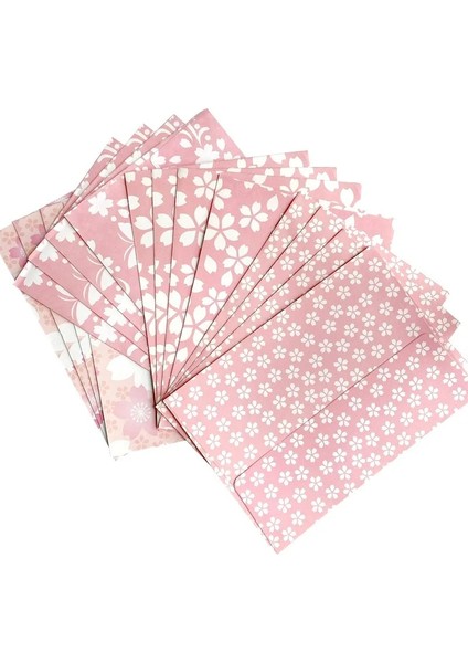 C Stili Er Paketi Pembe Kiraz Çiçeği Zarf Kağıdı Sevimli Çiçek Çiçek El Yapımı Katlama Dıy Mektup Yazmak 17.5cm * 12.5cm (Yurt Dışından) modelleri