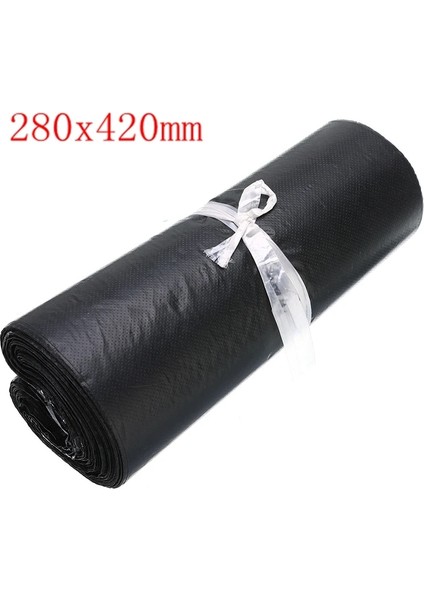 280X420MM Siyah Stil Lot Plastik Zarf Çanta Kendinden Mühürlü Yapışkanlı Kurye Saklama Torbaları Beyaz Siyah Plastik Poli Zarf Postacı G Çanta (Yurt Dışından)