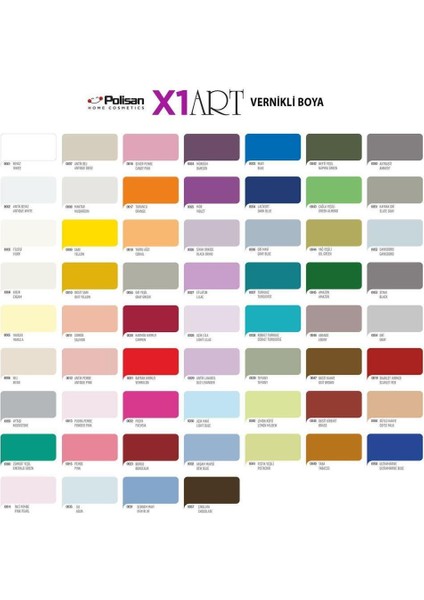 X1 Art Multisurface 120 ml Tüm Renkler fiyatları